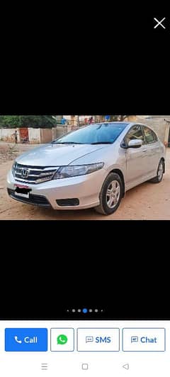 Honda City 2016 Automatic Available for rent with driver 4000/ day