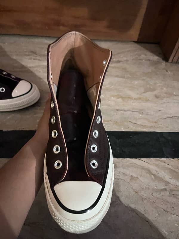 (Leather) Converse all star chuck taylor (extreme rare find) 7