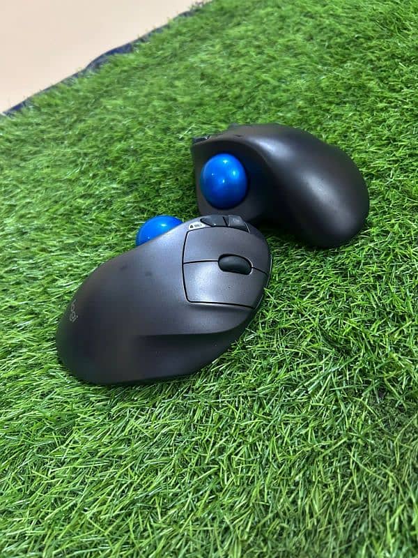 logitech m570 mouse track ball mouse wireless 2