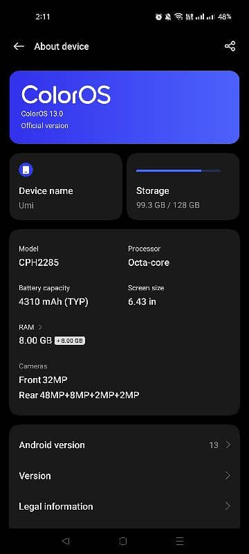 Oppo F19 Pro NEW Condition With Box 10