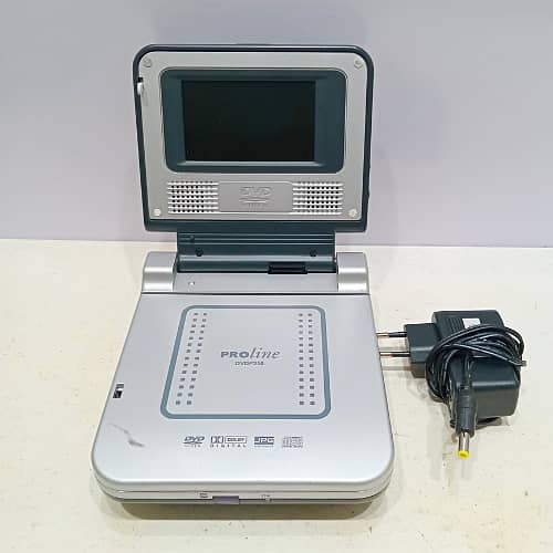 Poroline Portable DVD Player (DVD P350) – Works Great, with Charger 2