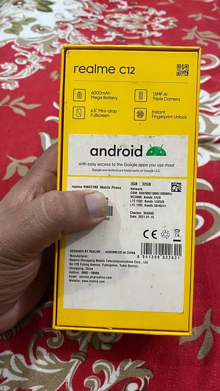 Realme C12 3/32 Fresh condition as new 3