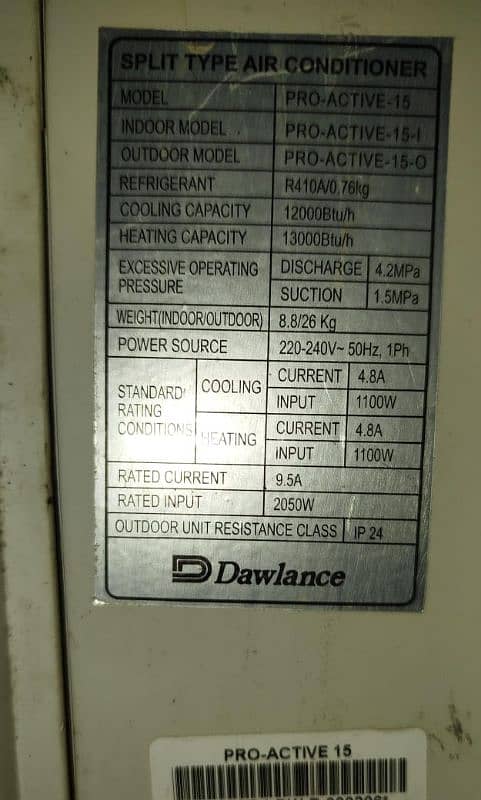 Urgent sale 1.5 inverter ac 4