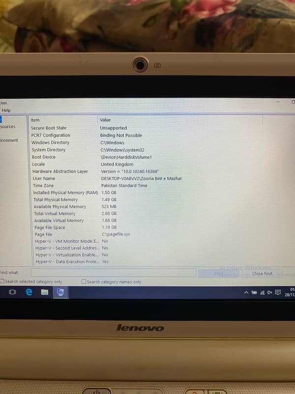 Lenovo S9e IdealPad full White Mini Laptop 1