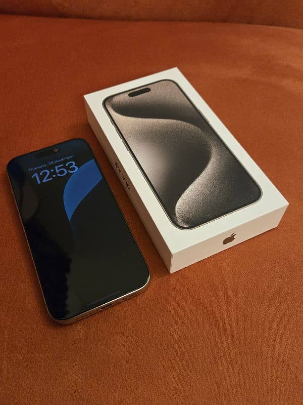 iphone 15 pro 256gb pta approved 0