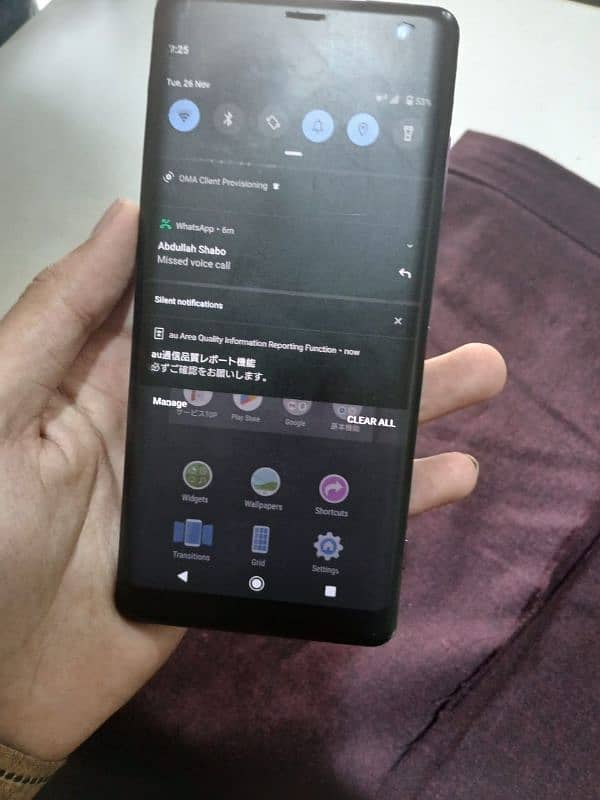 Sony experia xz3 1