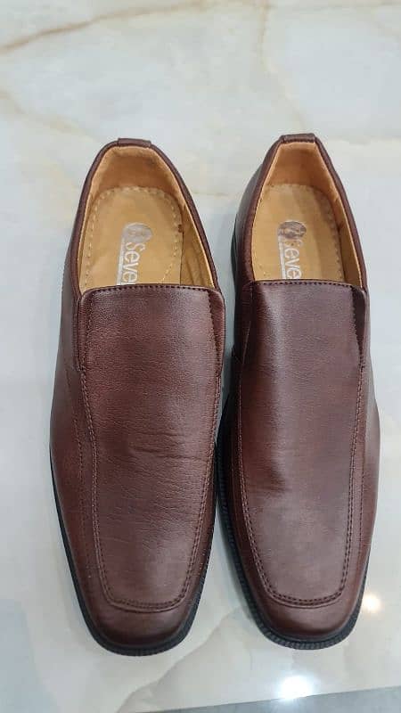 imported leather Shoes from kuwait(42 Size) 1