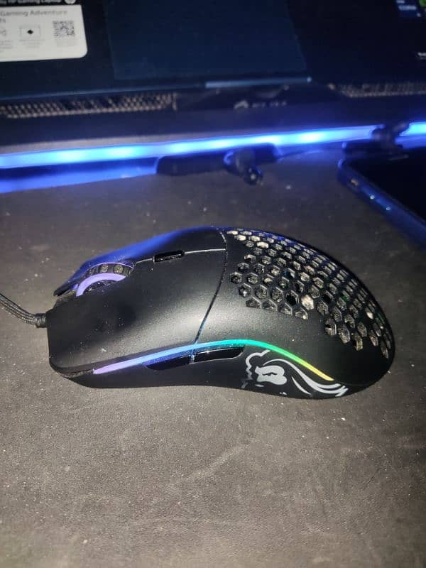 Glorious Gaming Mouse Model-O RGB Wired With Extra Button Black 0