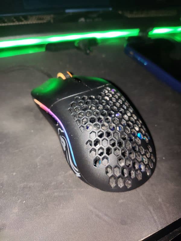 Glorious Gaming Mouse Model-O RGB Wired With Extra Button Black 1