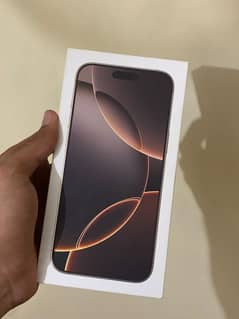 iPhone 16 Pro Max 256gb HK Dual Sim Desert