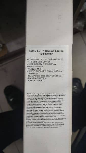 HP omen i7 12700h 14 cores rtx 3060 non max q 16gb 1tb ssd 1