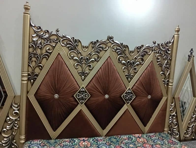 two bed set. . one bridal bed set or one king size bed with seater 2