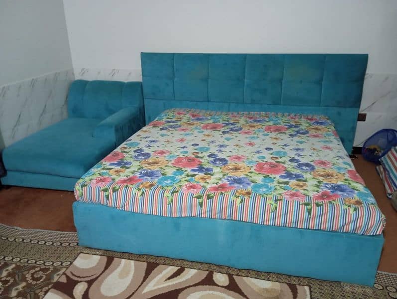 two bed set. . one bridal bed set or one king size bed with seater 4