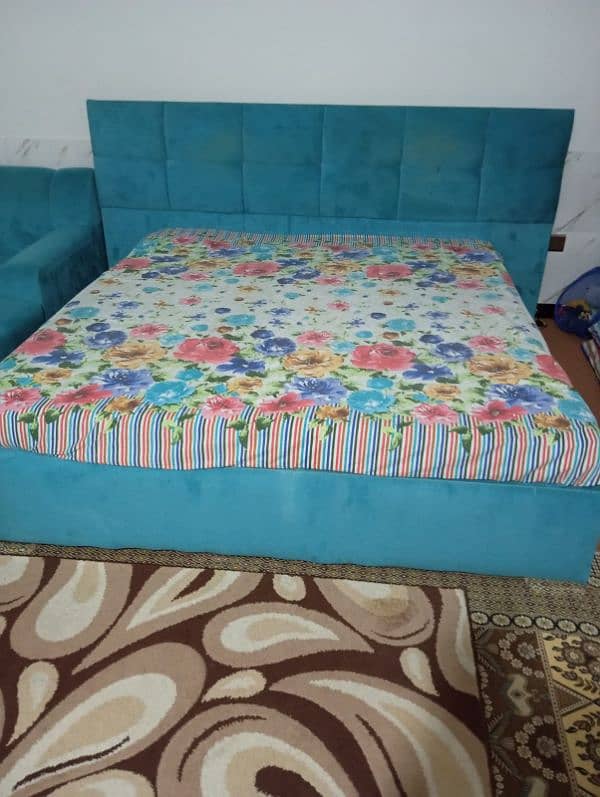 two bed set. . one bridal bed set or one king size bed with seater 5