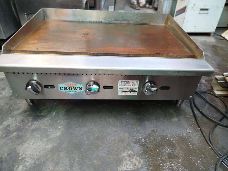 Hot Plate 24 inch by 36 inch imported steel body LPG gas 1