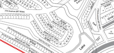 Prestige location Plot for sale in DHA PHASE 4