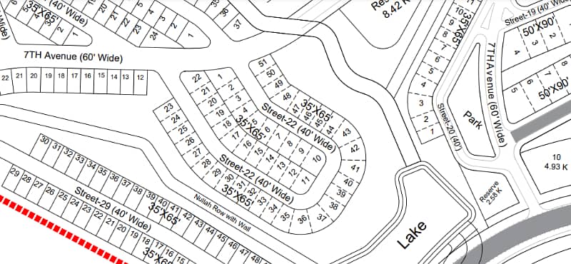 Prestige location Plot for sale in DHA PHASE 4 0