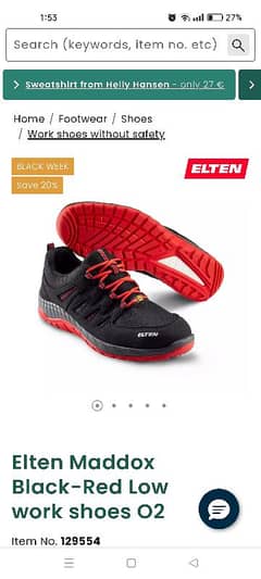 ELTEN brand SAFTEY SHOES