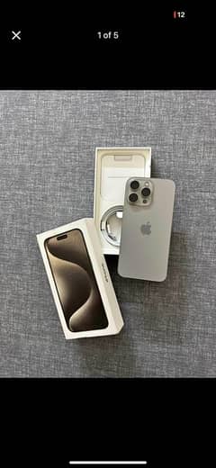 Iphone 15 Pro Max Natural titanium 256Gb