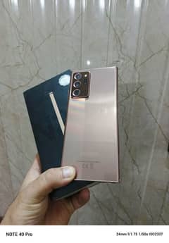 Note 20 Ultra Official Approved With Box