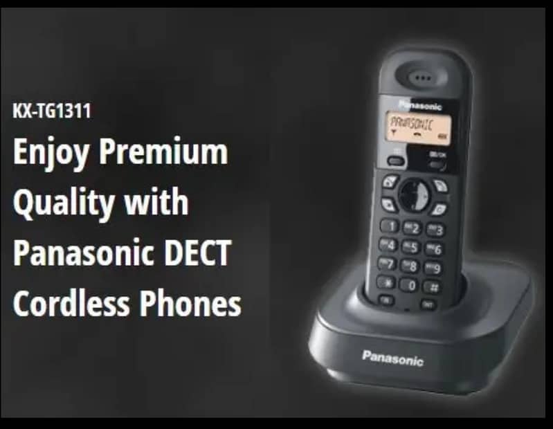 Panasonic Cordless Phone [KX-TG1311BX] 0