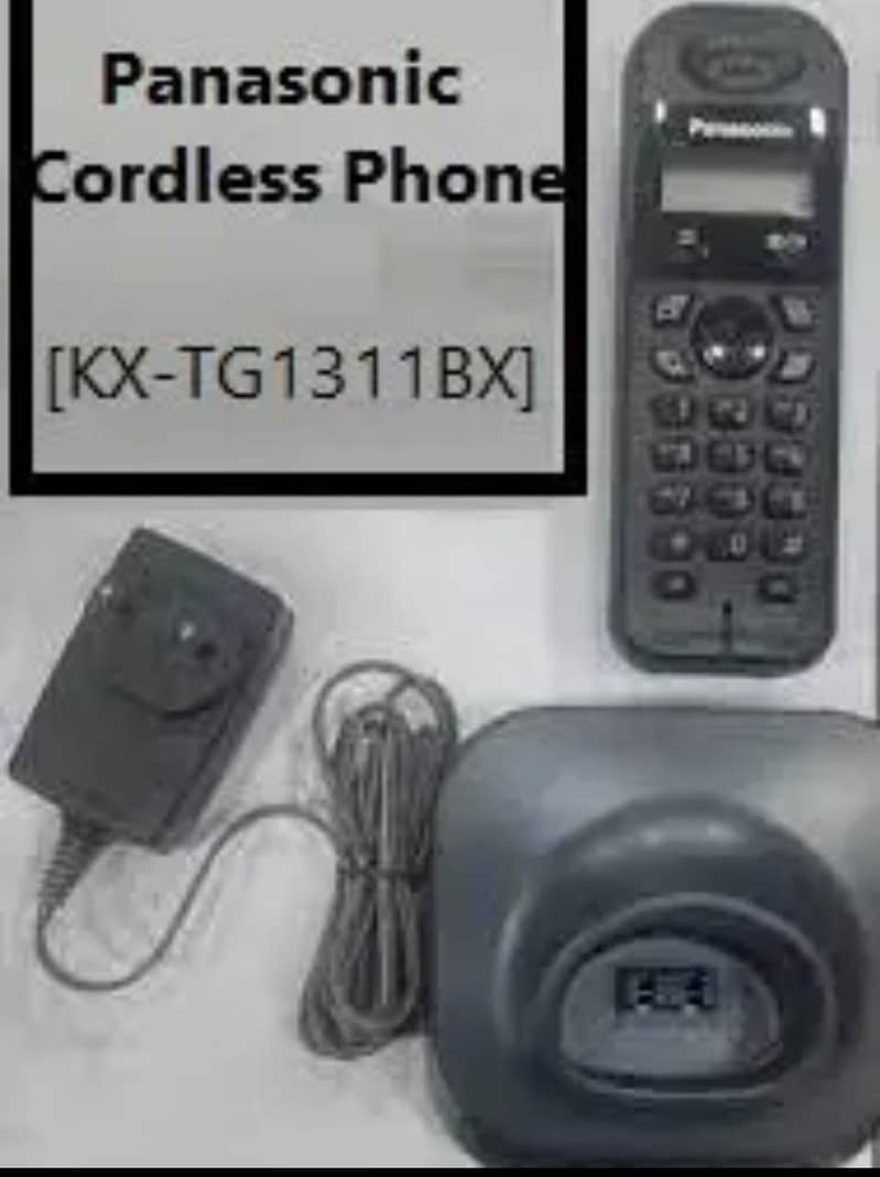 Panasonic Cordless Phone [KX-TG1311BX] 1