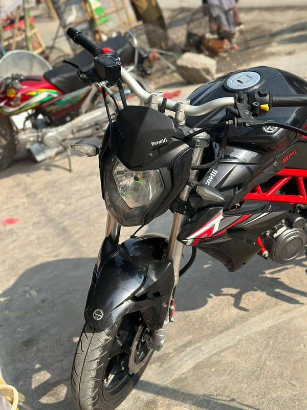 Benelli TNT 150i 2019 model Rawalpindi number 4