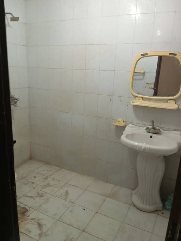 Upper portion for rent 2bad attach bathroom kitchen marble flooring woodwork man apruch 13