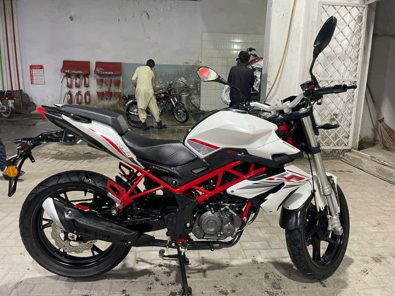 Benelli TNT 150i 2023 model Punjab no lush condition 1