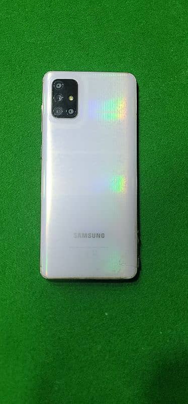 SAMSUNG A71 WITH ORIGINAL CHARHER 100% without Box 2