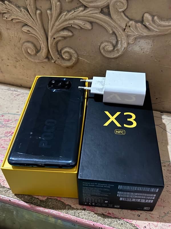 urgent sailing my poco x3 nfc very good condition  urgent cash need 16