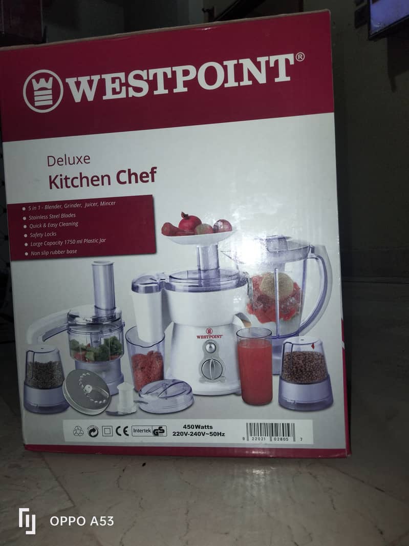 food processor westpoint WF 2805 in just 20000 2