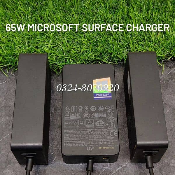 Microsoft Surface Pro Laptop Go Book Charger X 9 8 7 6 5 3 2 65W 102W 5