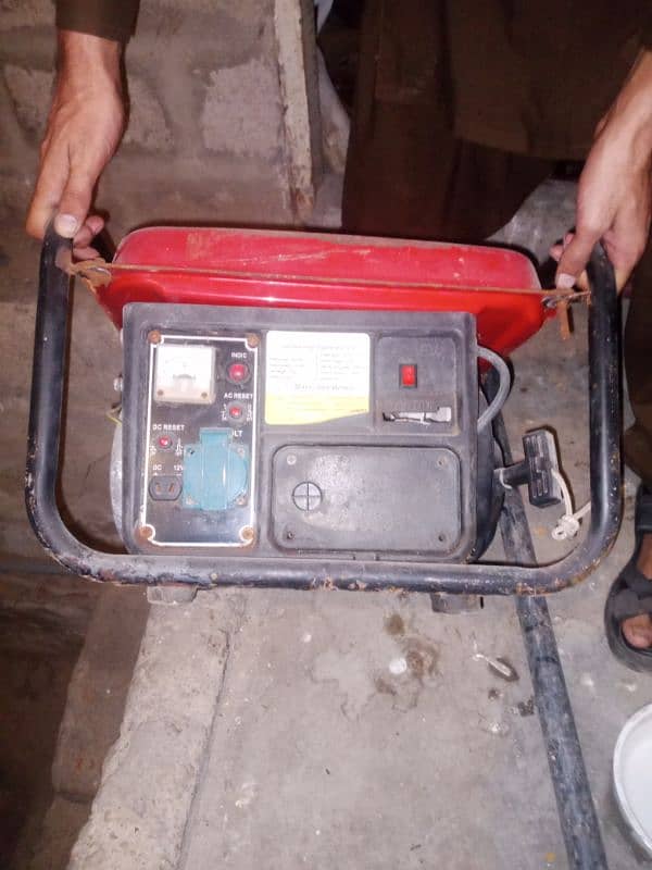 1 kva generator, slightly used, ok condition 0