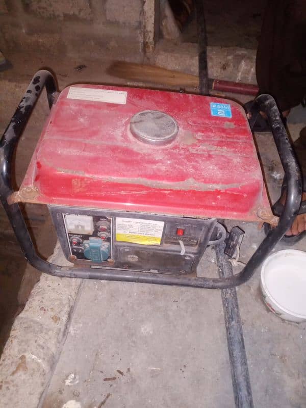 1 kva generator, slightly used, ok condition 1