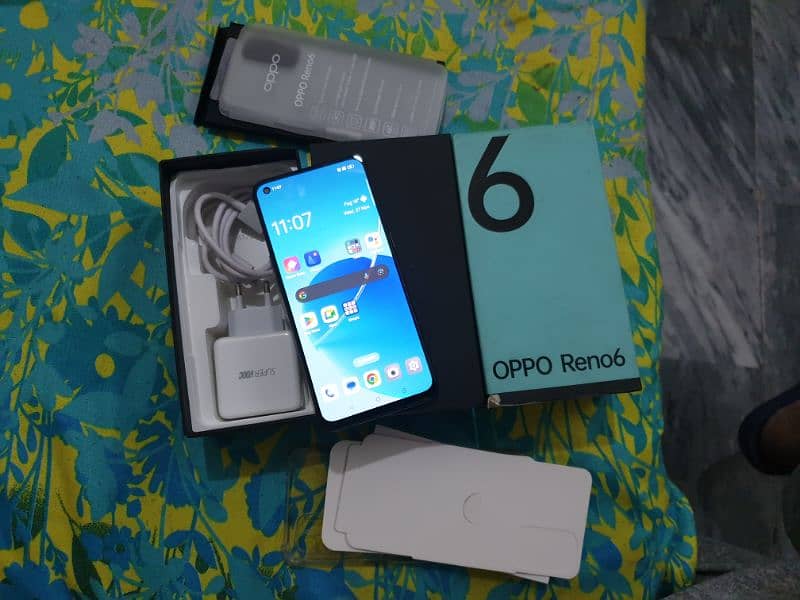 Oppo Reno 6 8-128 10/10 Minor 100% ok Sale/Exchange 0