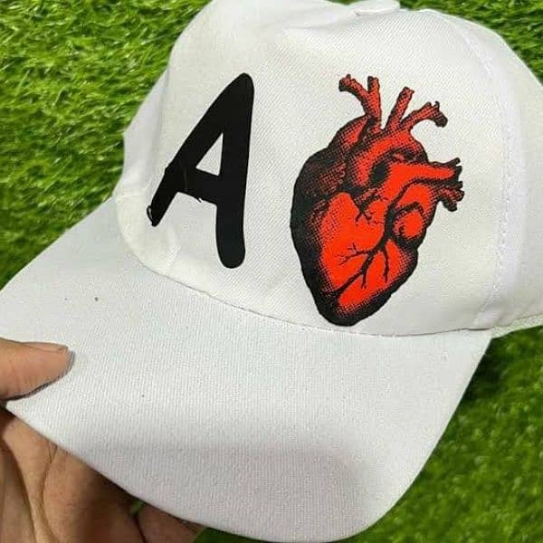 customized Heart Shirt and cap set. . . . . . . 0