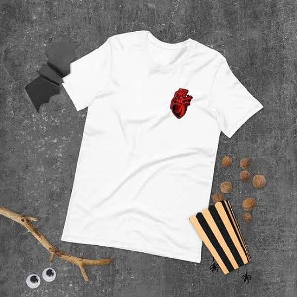 customized Heart Shirt and cap set. . . . . . . 1