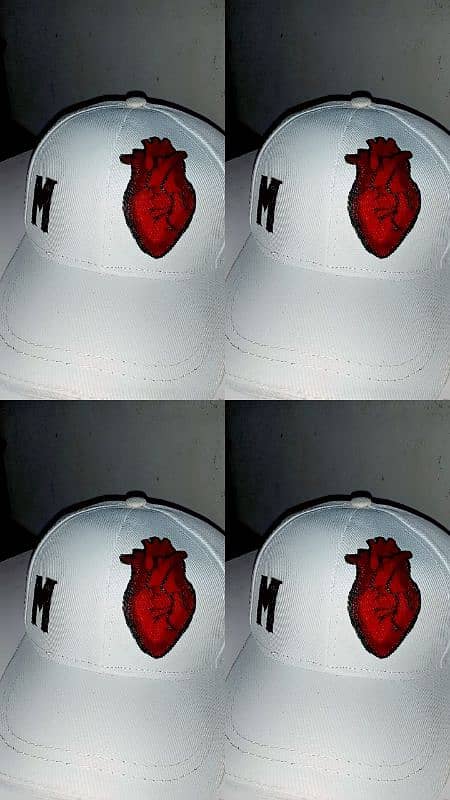 customized Heart Shirt and cap set. . . . . . . 3