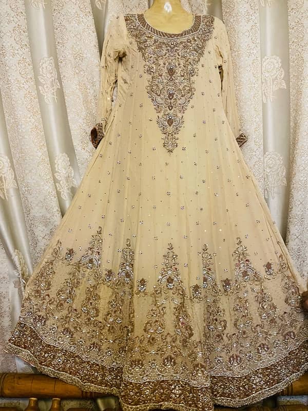 Bridal dress Fawn colour 1