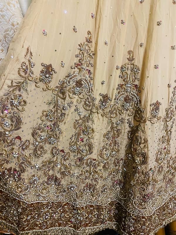 Bridal dress Fawn colour 4