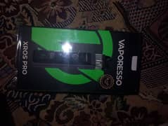 vaproresso xros pro pod 10/10 1 week used complete box