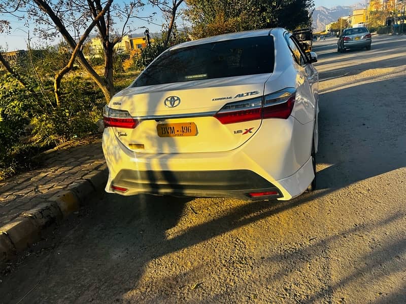 Toyota Altis Grande 2022 black interior 3