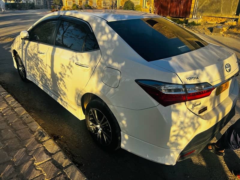 Toyota Altis Grande 2022 black interior 6