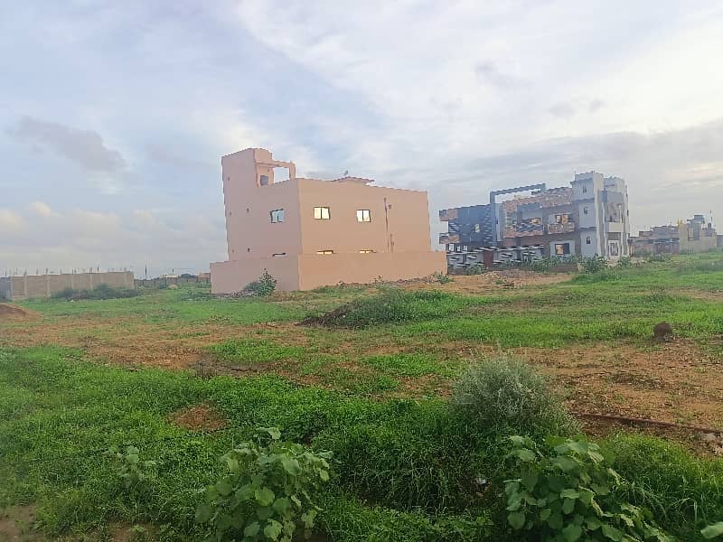 Gulshan- E- Benazir Township Scheme Port Qasim block C plot sale 11