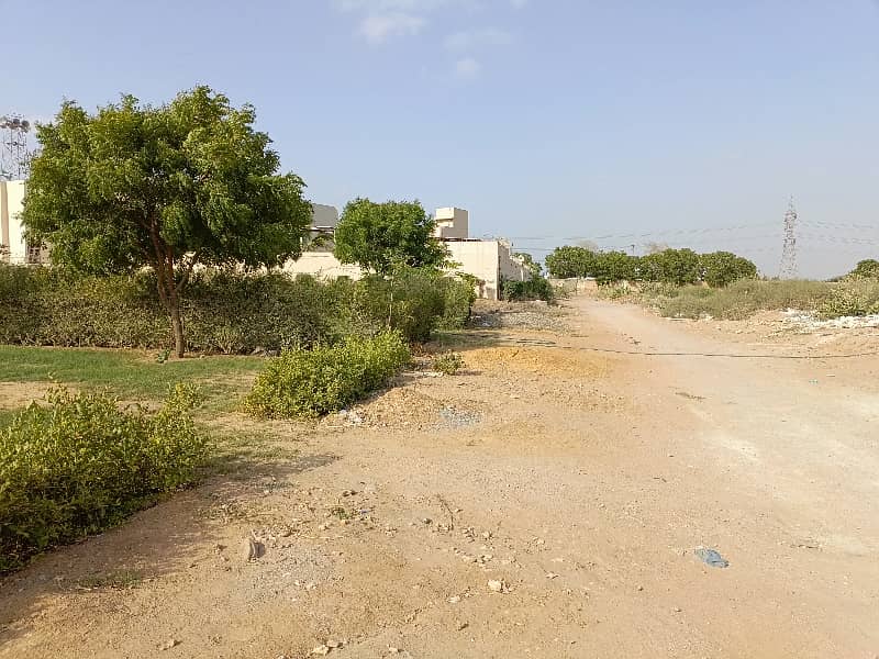 Gulshan- E- Benazir Township Scheme Port Qasim block C plot sale 16