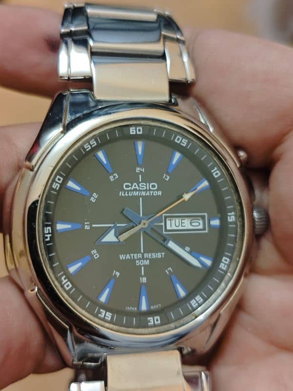 casio illuminator orignal watch, mint condition 0