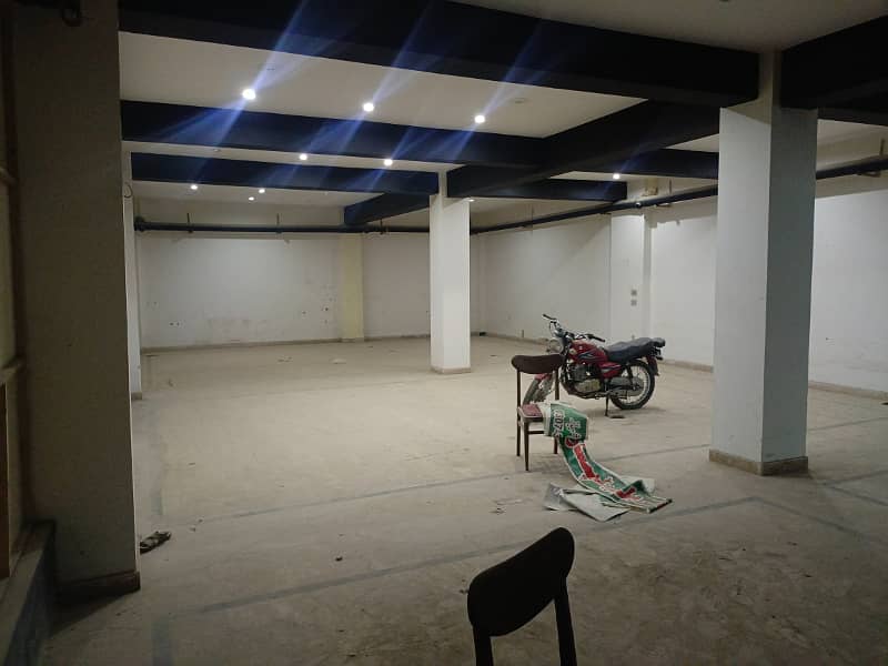 Basement Hall For Rent For Office | Gym | Boutique | Warehouse | Shop | Snooker | Ghori Town Kalma Chowk Near Express Way 1