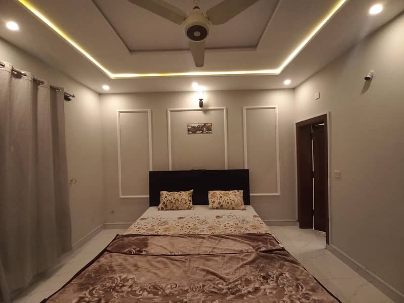 7 Marla Brand New Luxury Furnished Upper Portion Available For rent In Bahria town phase 8 Rawalpindi 3