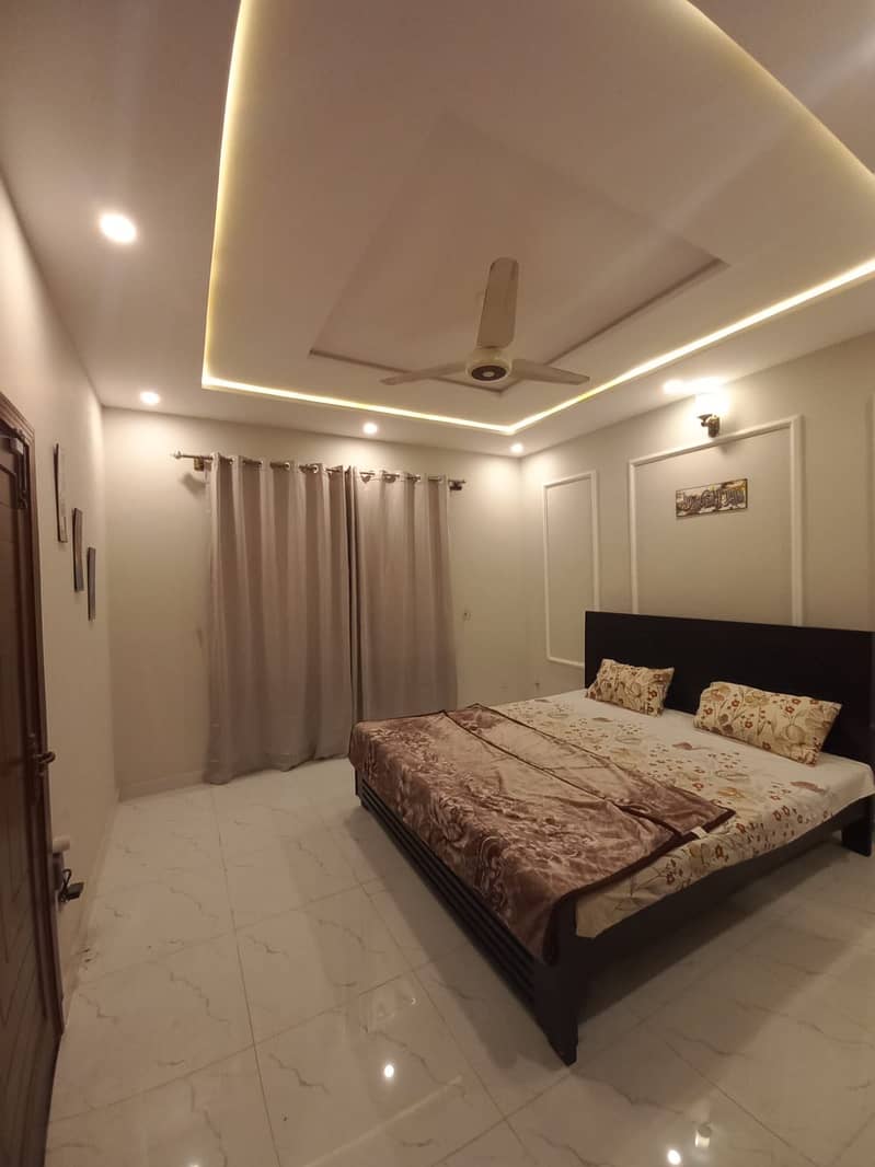 7 Marla Brand New Luxury Furnished Upper Portion Available For rent In Bahria town phase 8 Rawalpindi 11